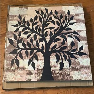 Kirklands Tree of Life Painted on Wood NWT
